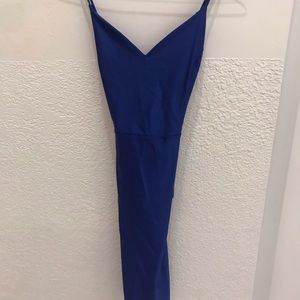 royal blue dinner dress